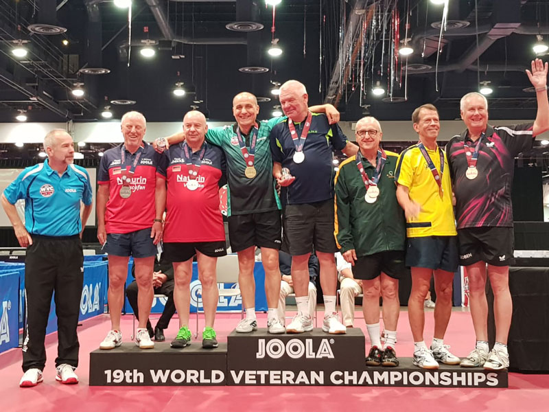 TTVB-Medaillenregen bei der Senioren-Weltmeisterschaft in Las Vegas